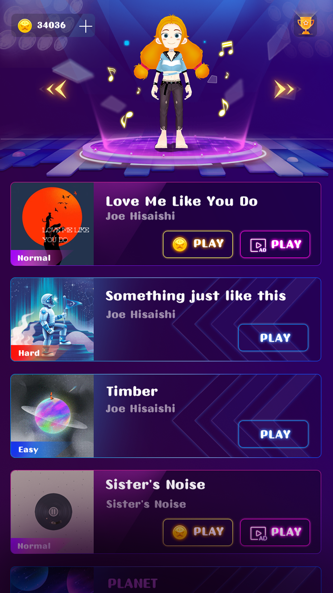 اسکرین شات 4 بازی Piano Dash