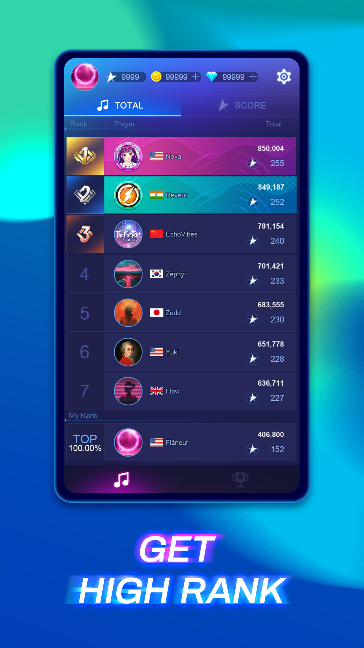 اسکرین شات 5 بازی Piano Fire 2: Slide Challenge