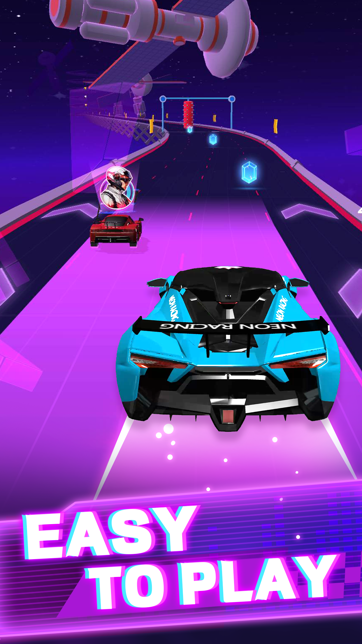 اسکرین شات 2 بازی Music Racer : Beat Racing GT