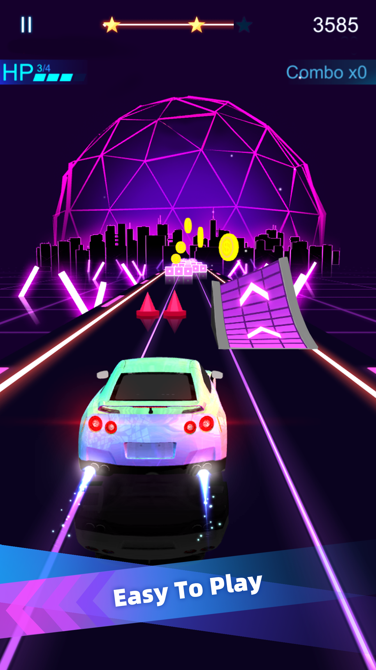 اسکرین شات 1 بازی Music Racing GT: EDM & Cars