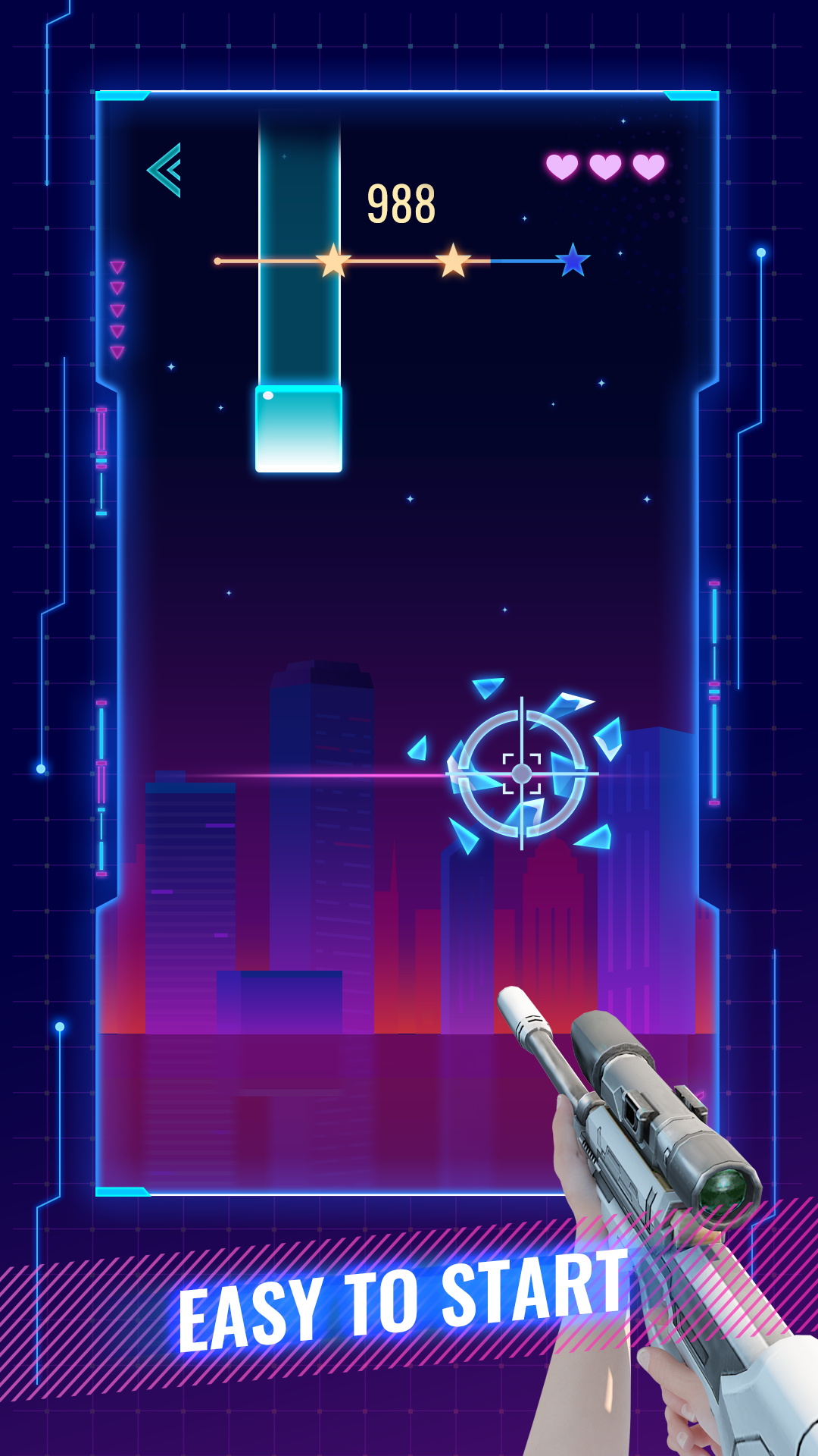اسکرین شات 2 بازی Rhythm Fire-EDM Shooting Game