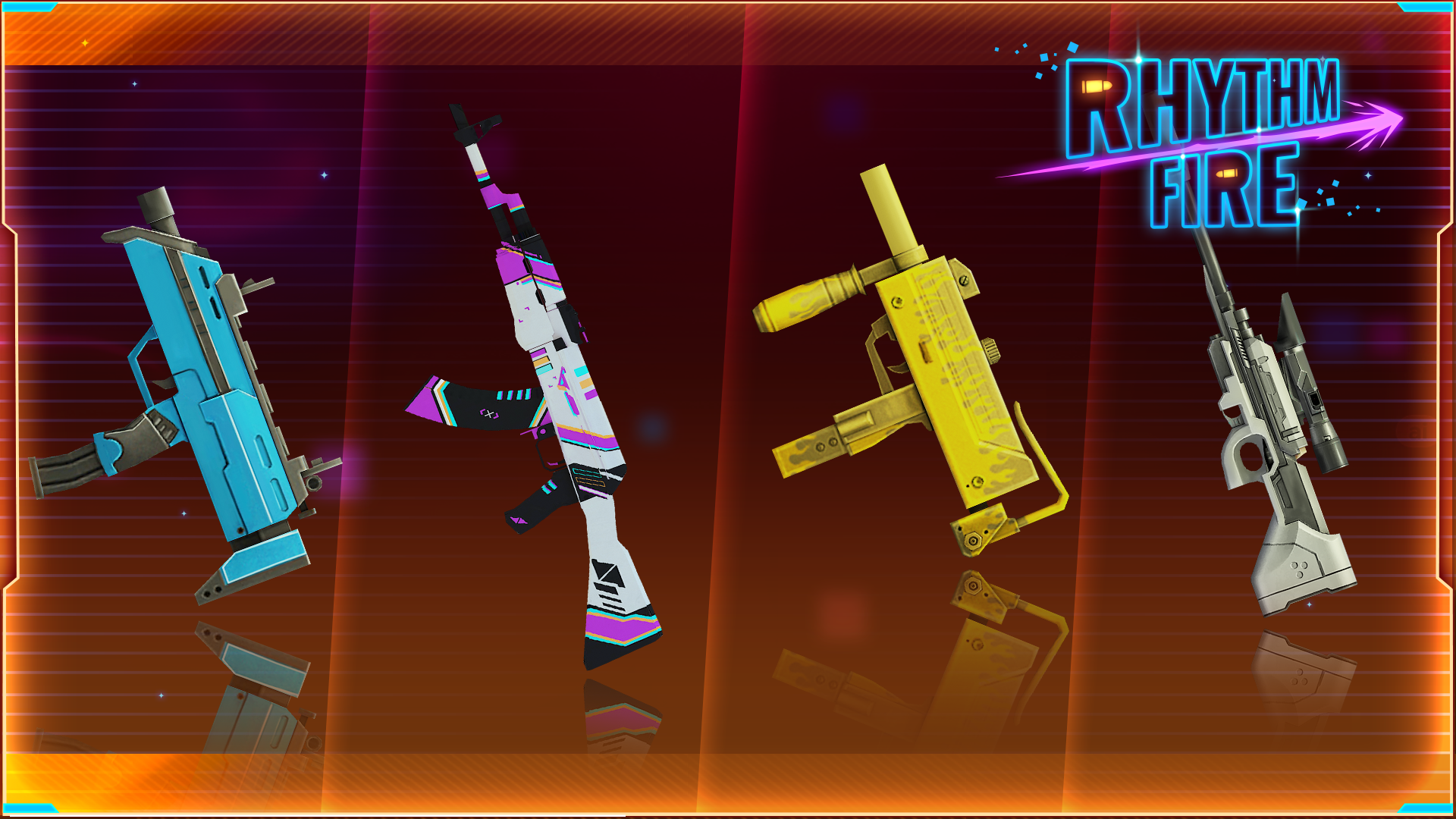 اسکرین شات 6 بازی Rhythm Fire-EDM Shooting Game