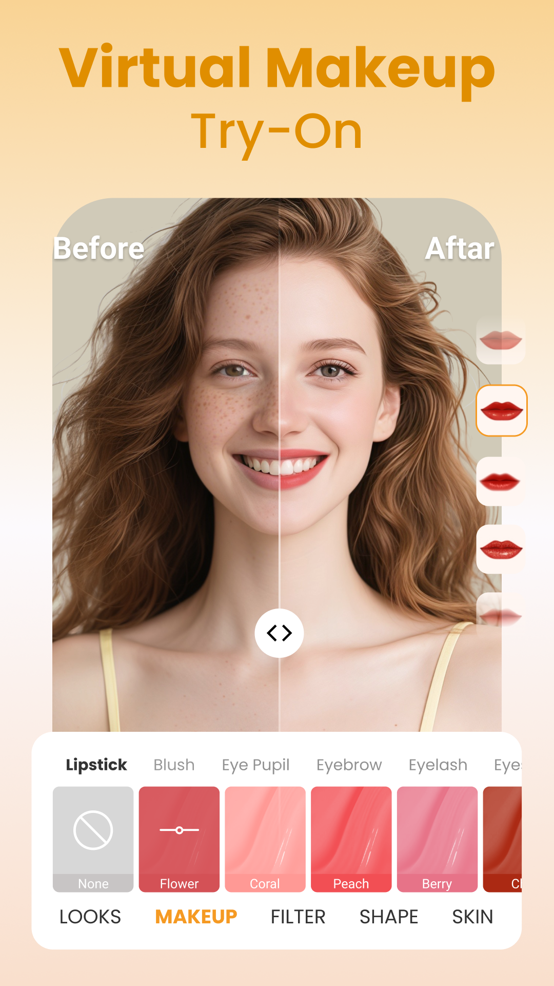اسکرین شات 3 برنامه Makeup Camera & Selfie Editor