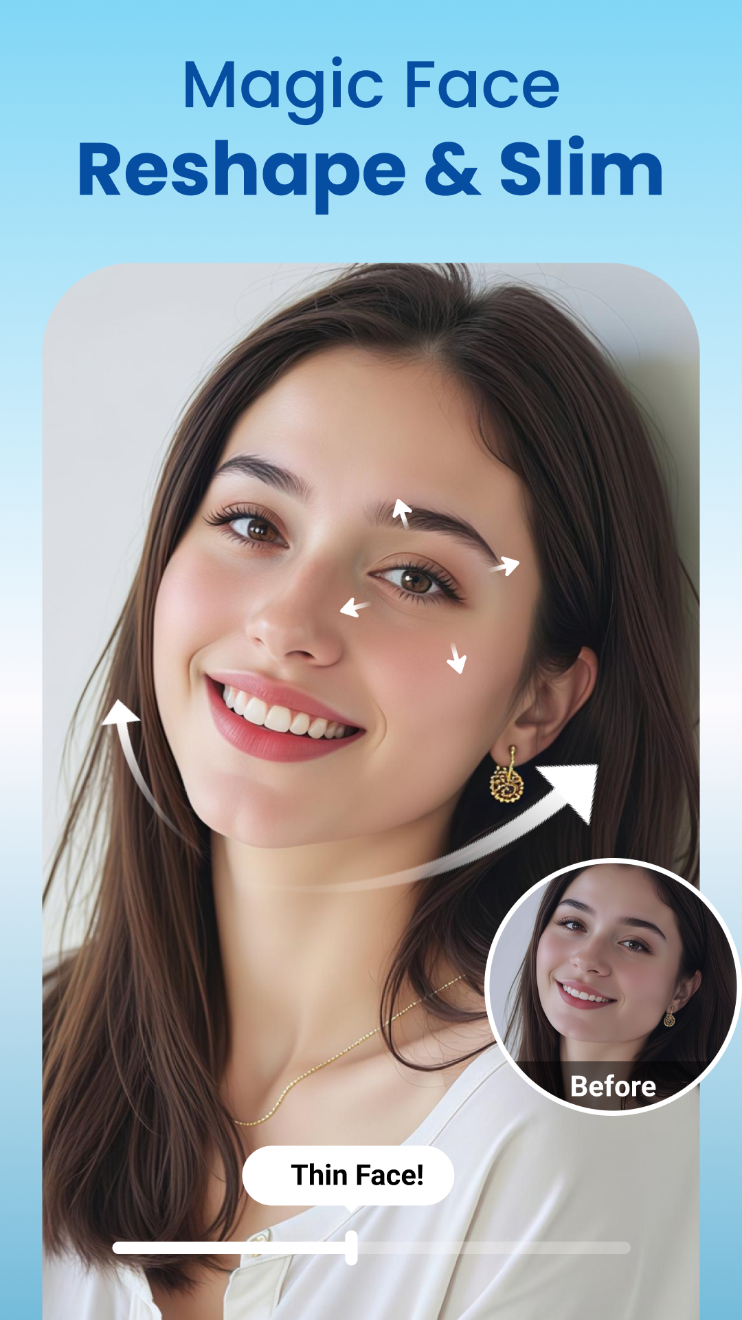 اسکرین شات 3 برنامه Makeup Camera & Selfie Editor