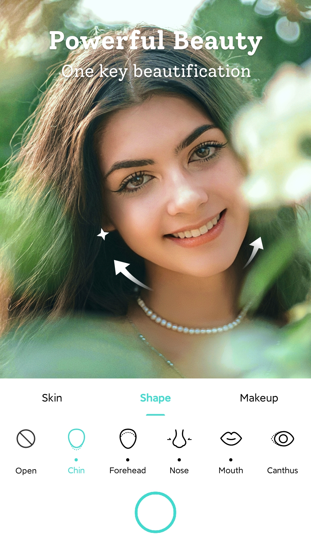 اسکرین شات 1 برنامه Beauty Camera with PhotoEditor