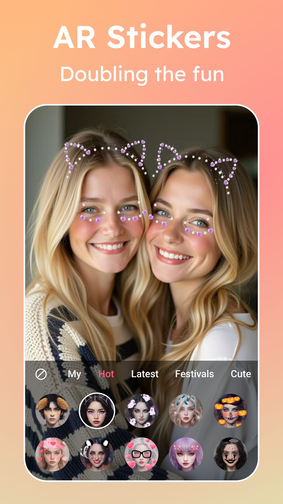 اسکرین شات 4 برنامه Beauty Camera & Makeup Camera