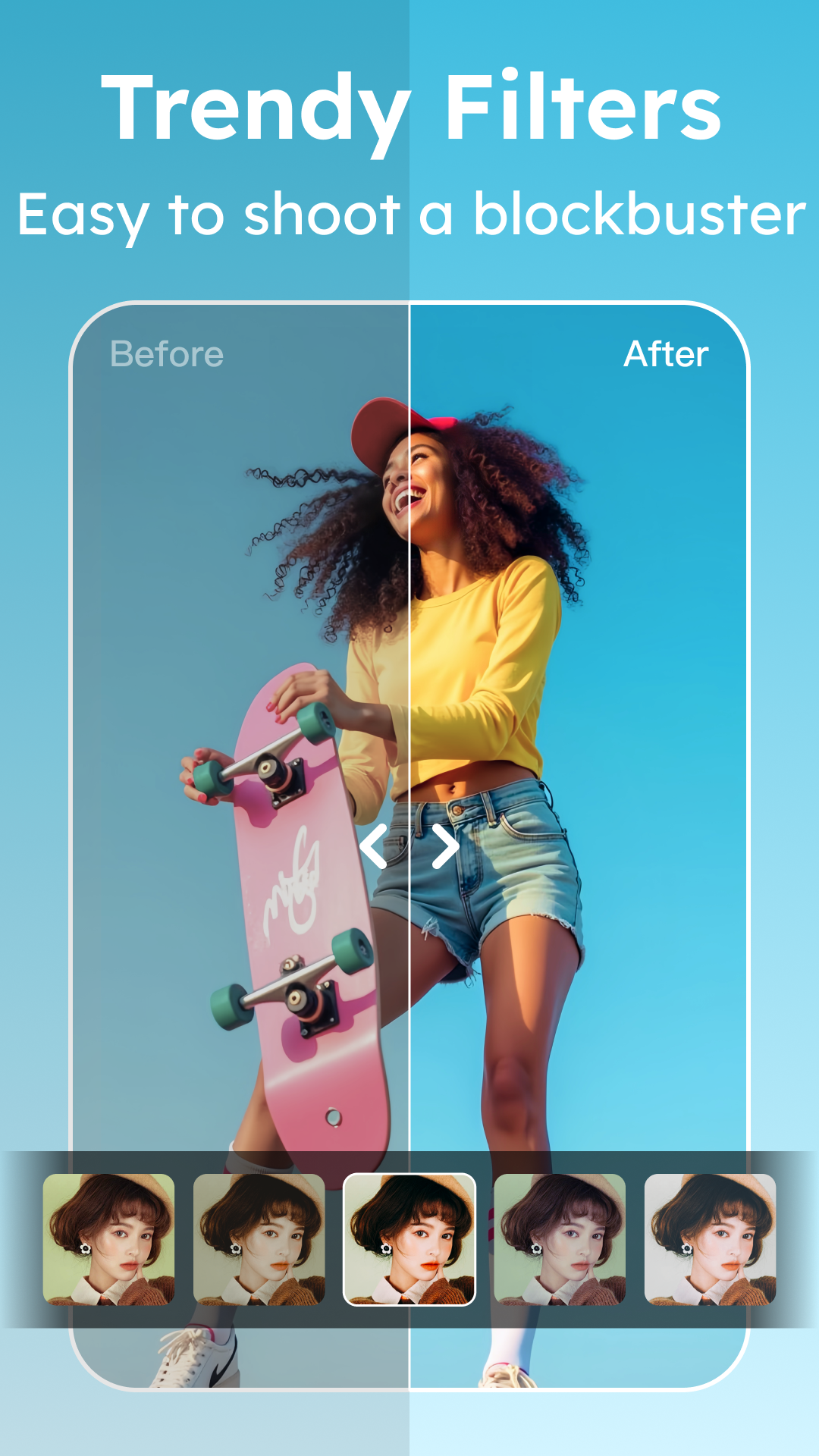 اسکرین شات 5 برنامه Beauty Camera & Makeup Camera
