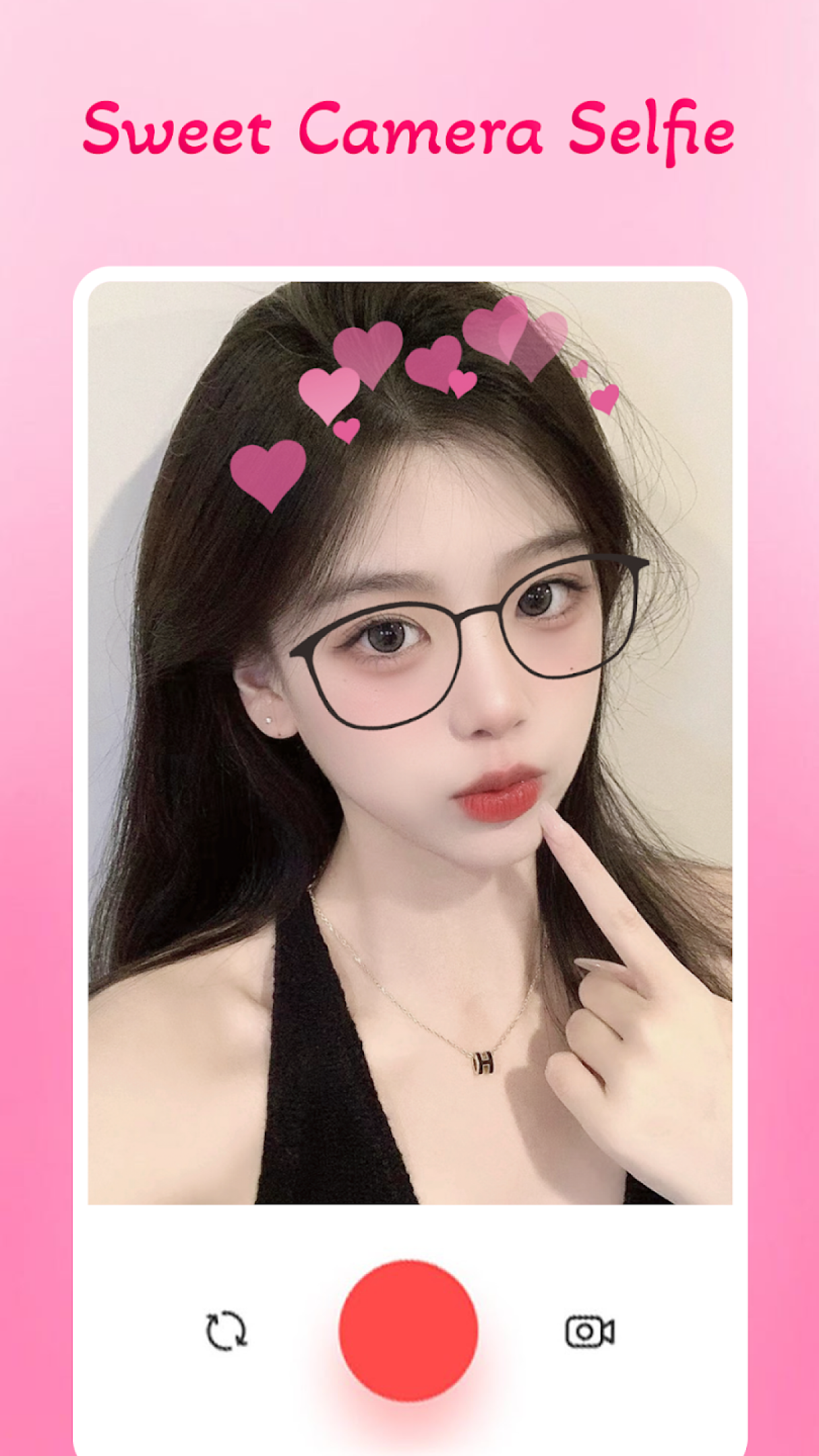 اسکرین شات 7 برنامه Sweet Camera Selfie