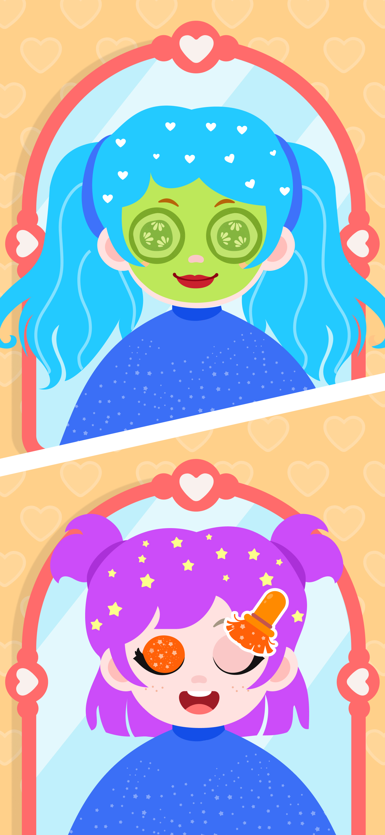 اسکرین شات 6 بازی Beauty Salon Games for Girls