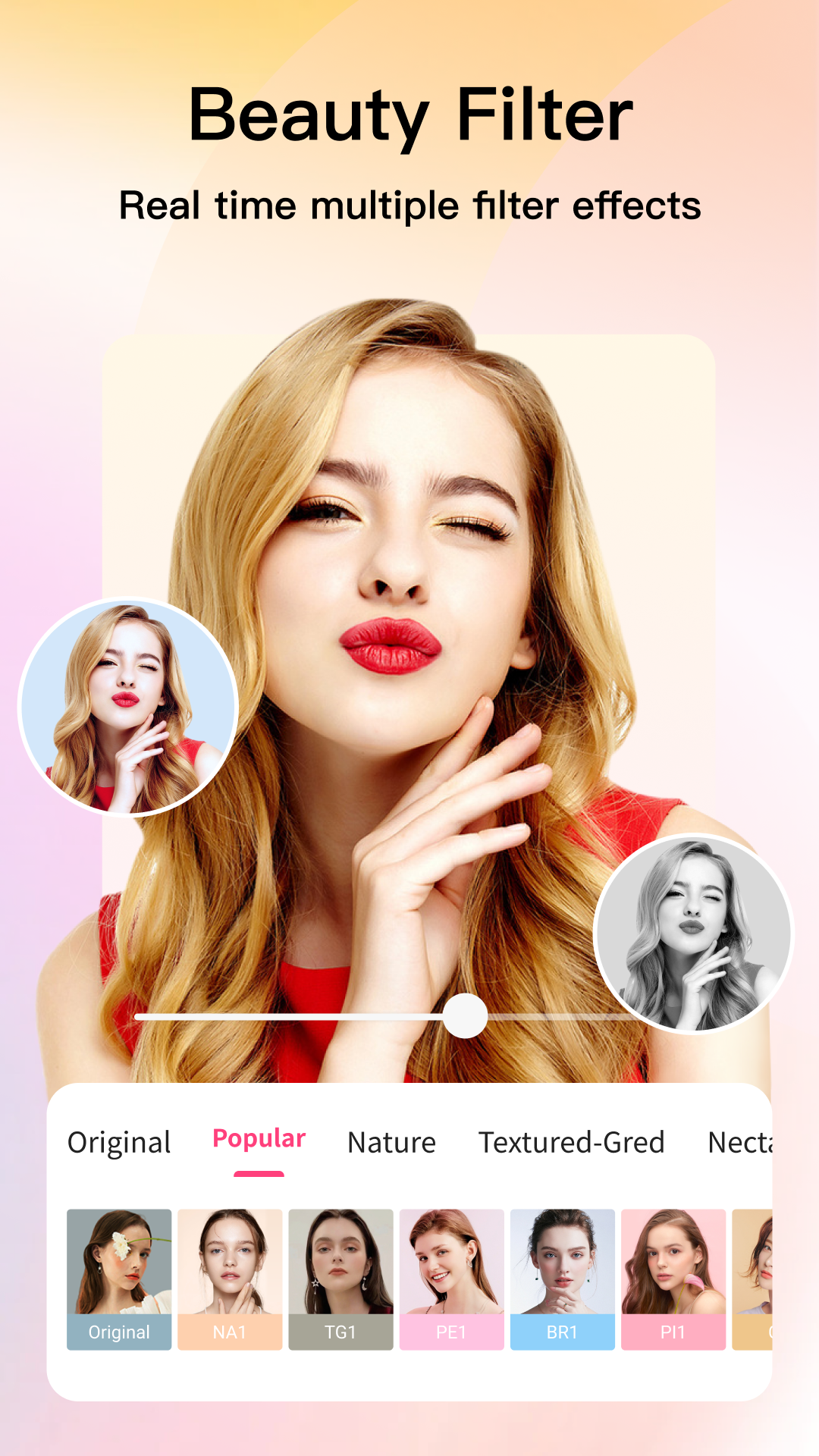 اسکرین شات 3 برنامه Selfie Camera - Beauty Camera