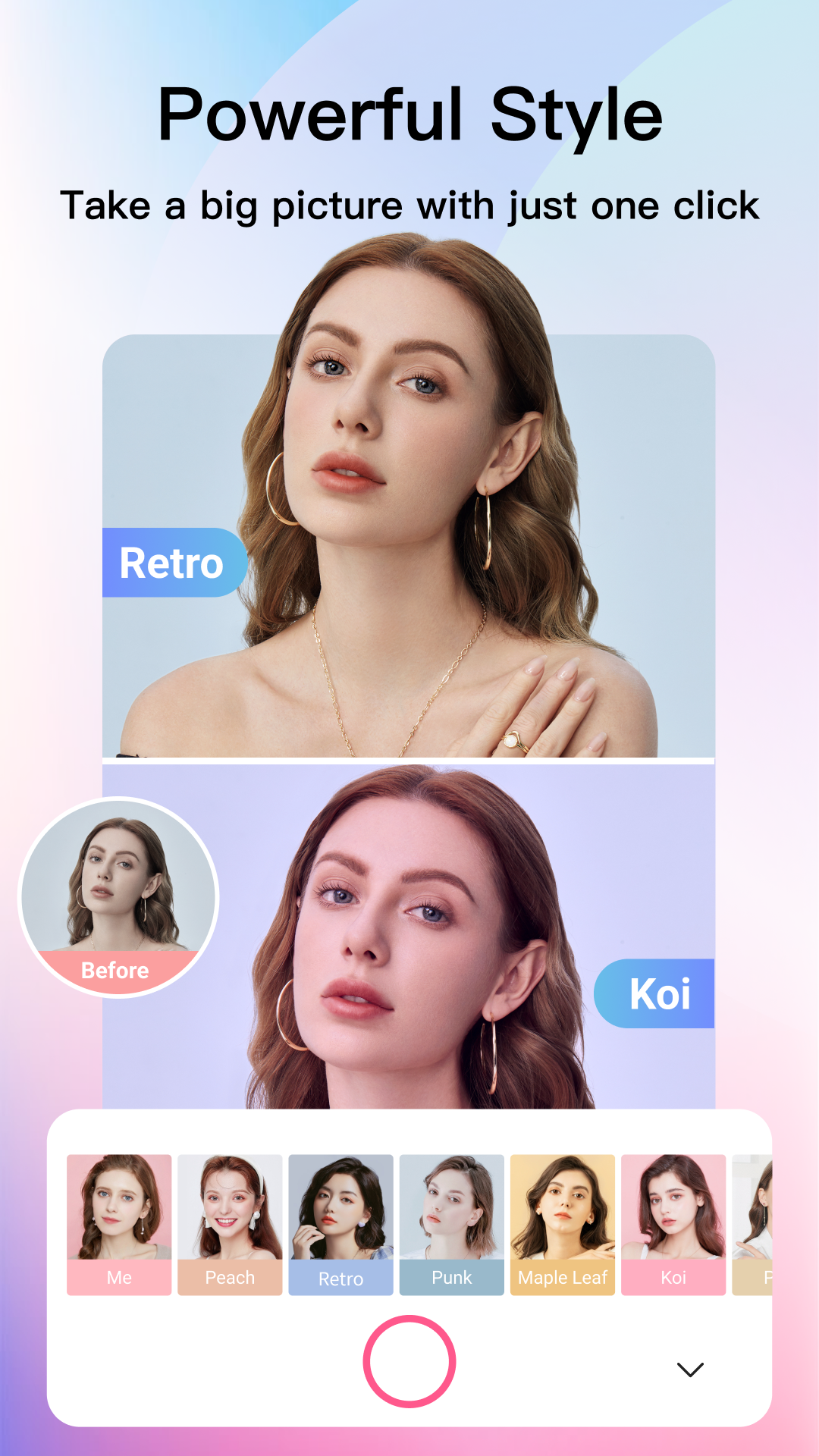 اسکرین شات 6 برنامه Selfie Camera - Beauty Camera