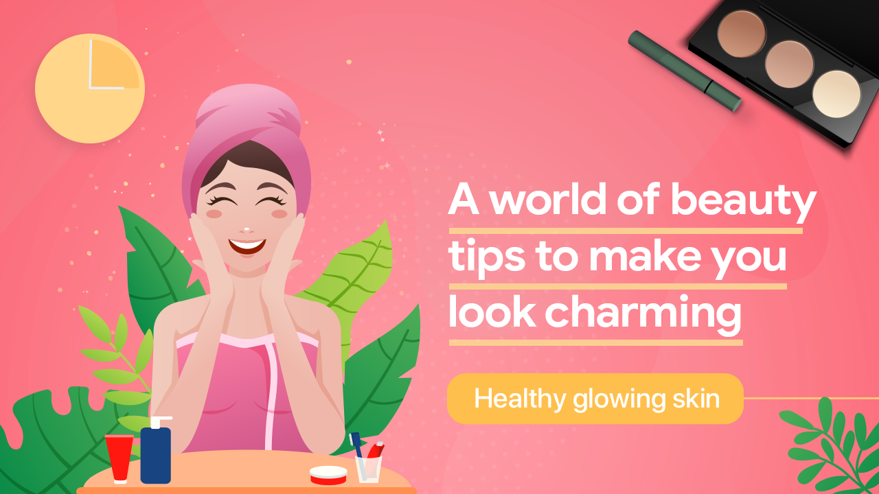 اسکرین شات 1 برنامه Skincare and Face Care Routine