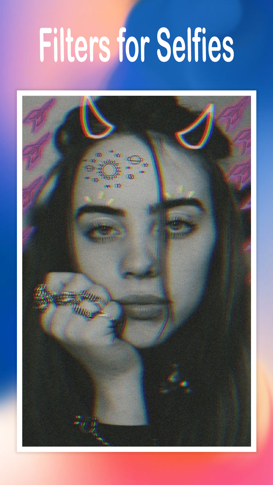 اسکرین شات 2 برنامه Filters for Selfies