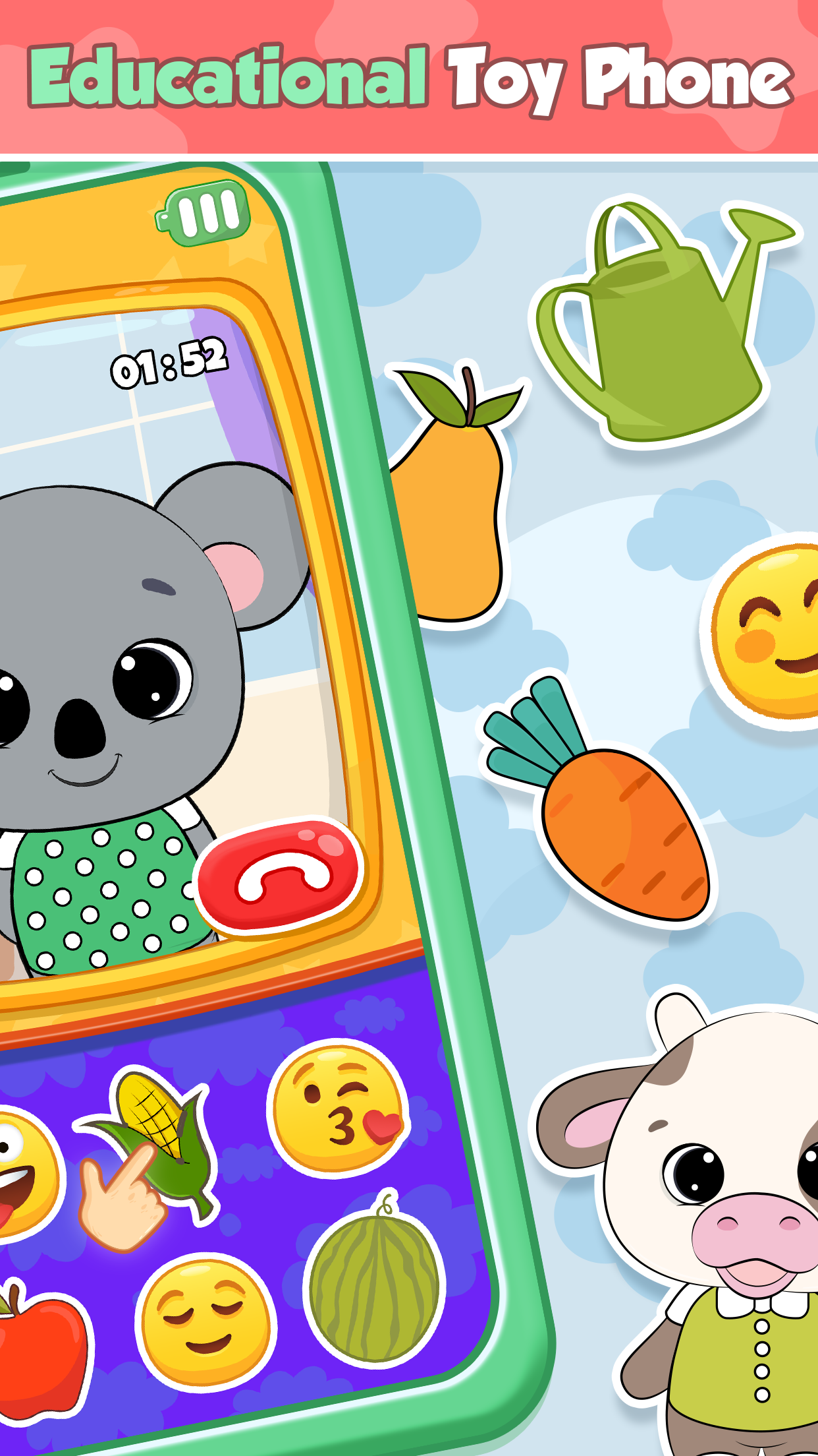 اسکرین شات 5 بازی Toy Phone Baby Learning games