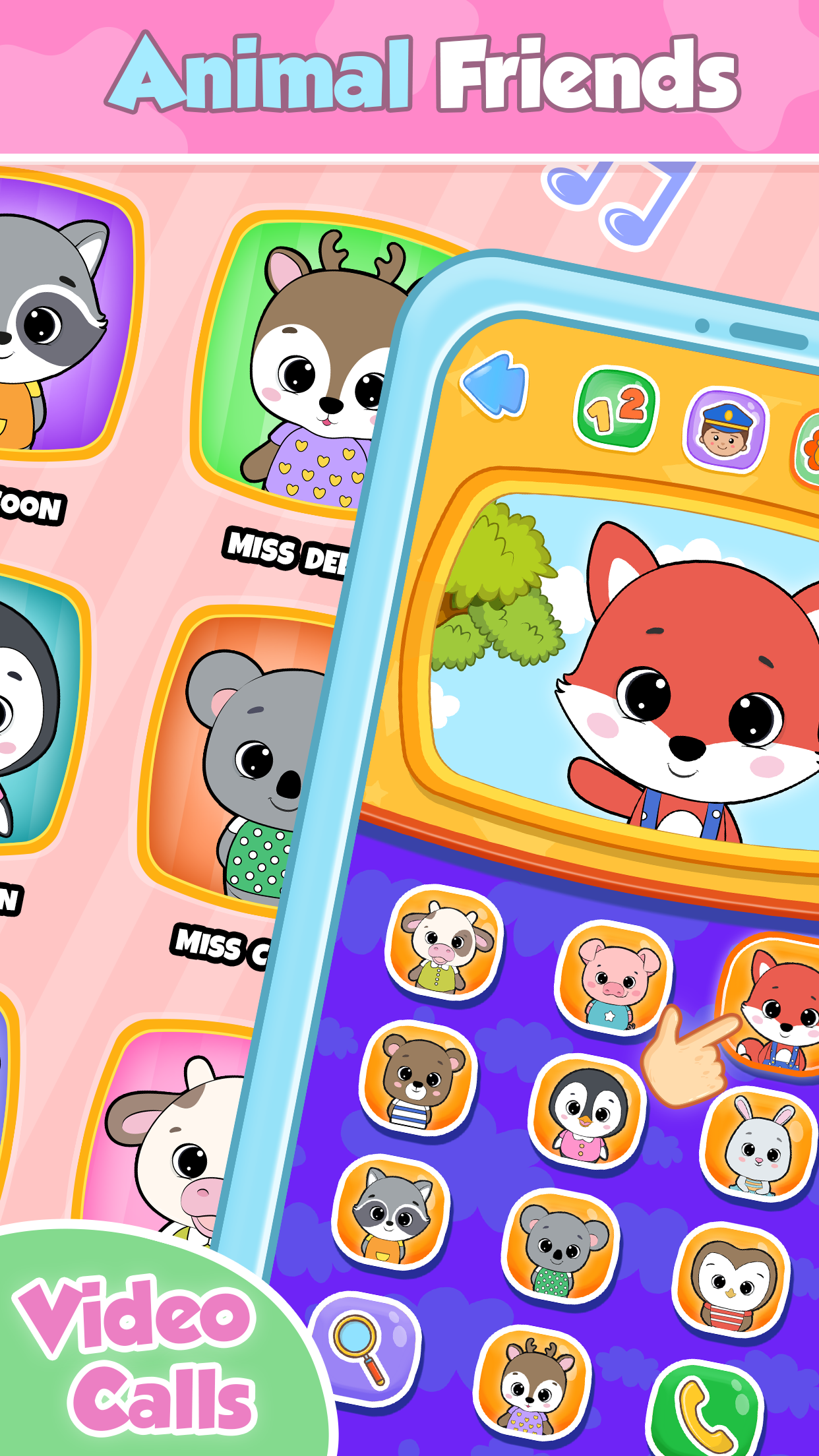 اسکرین شات 4 بازی Toy Phone Baby Learning games