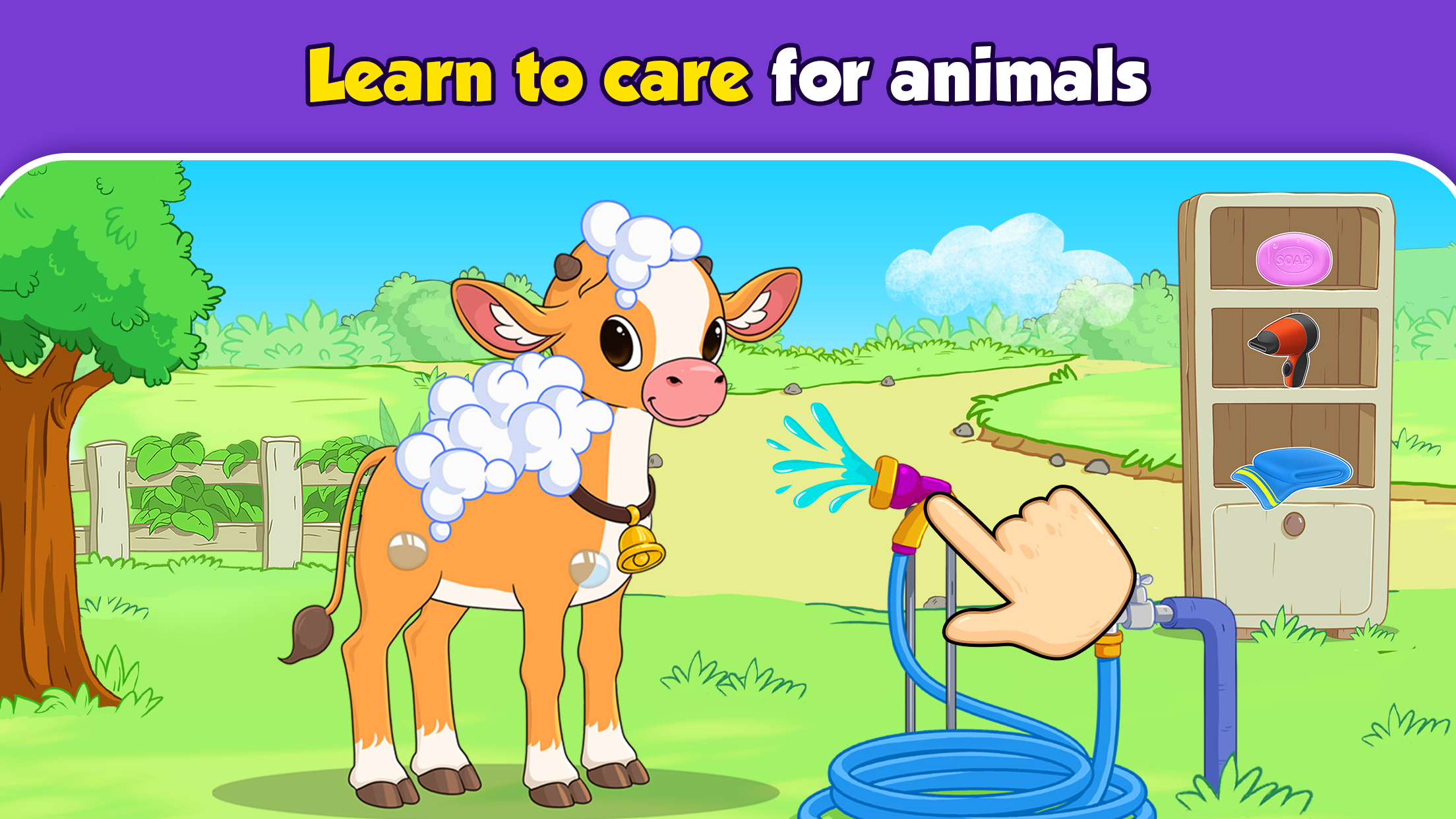 اسکرین شات 5 بازی Farm animal games for kids 2-5