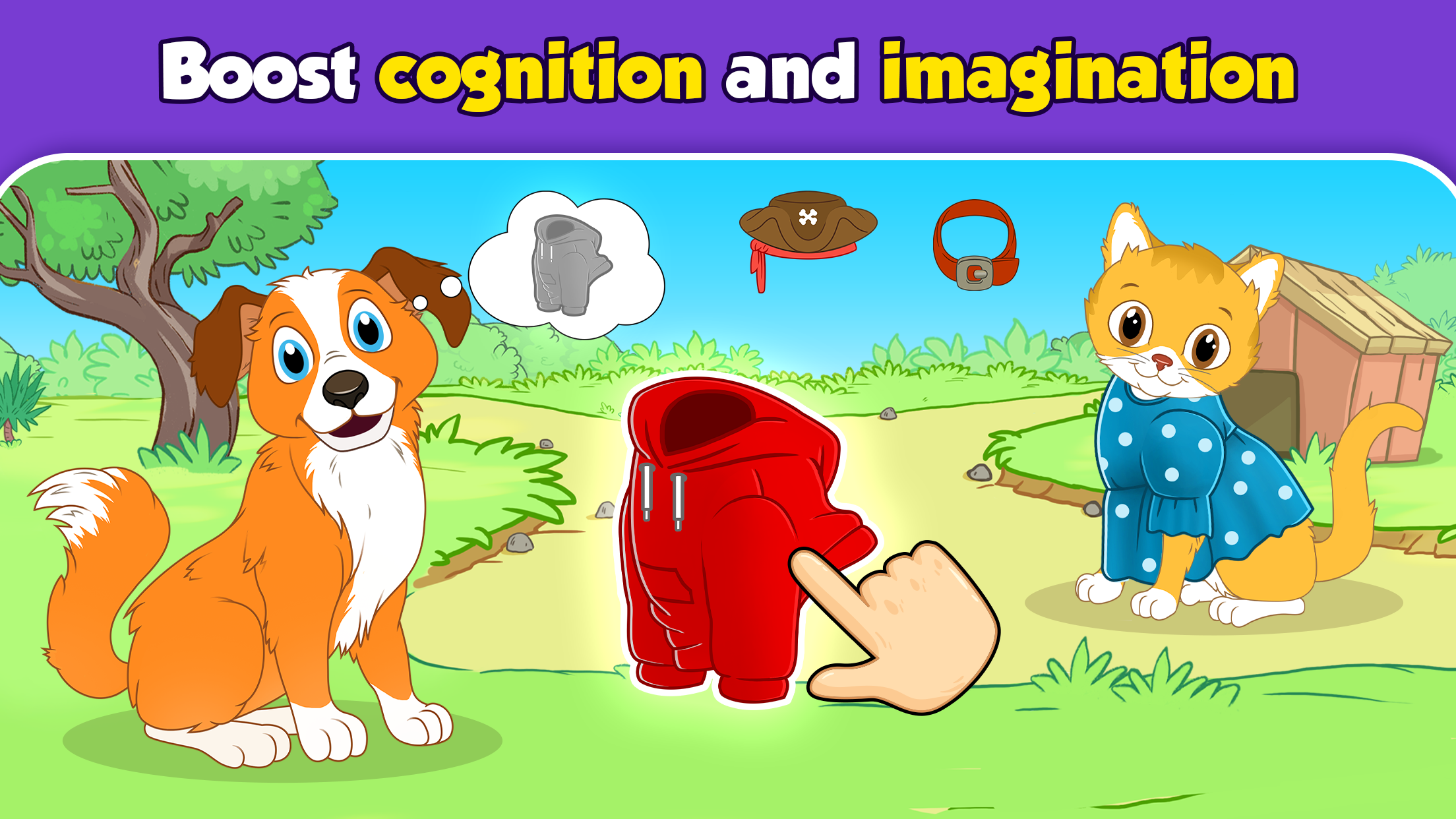 اسکرین شات 3 بازی Farm animal games for kids 2-5