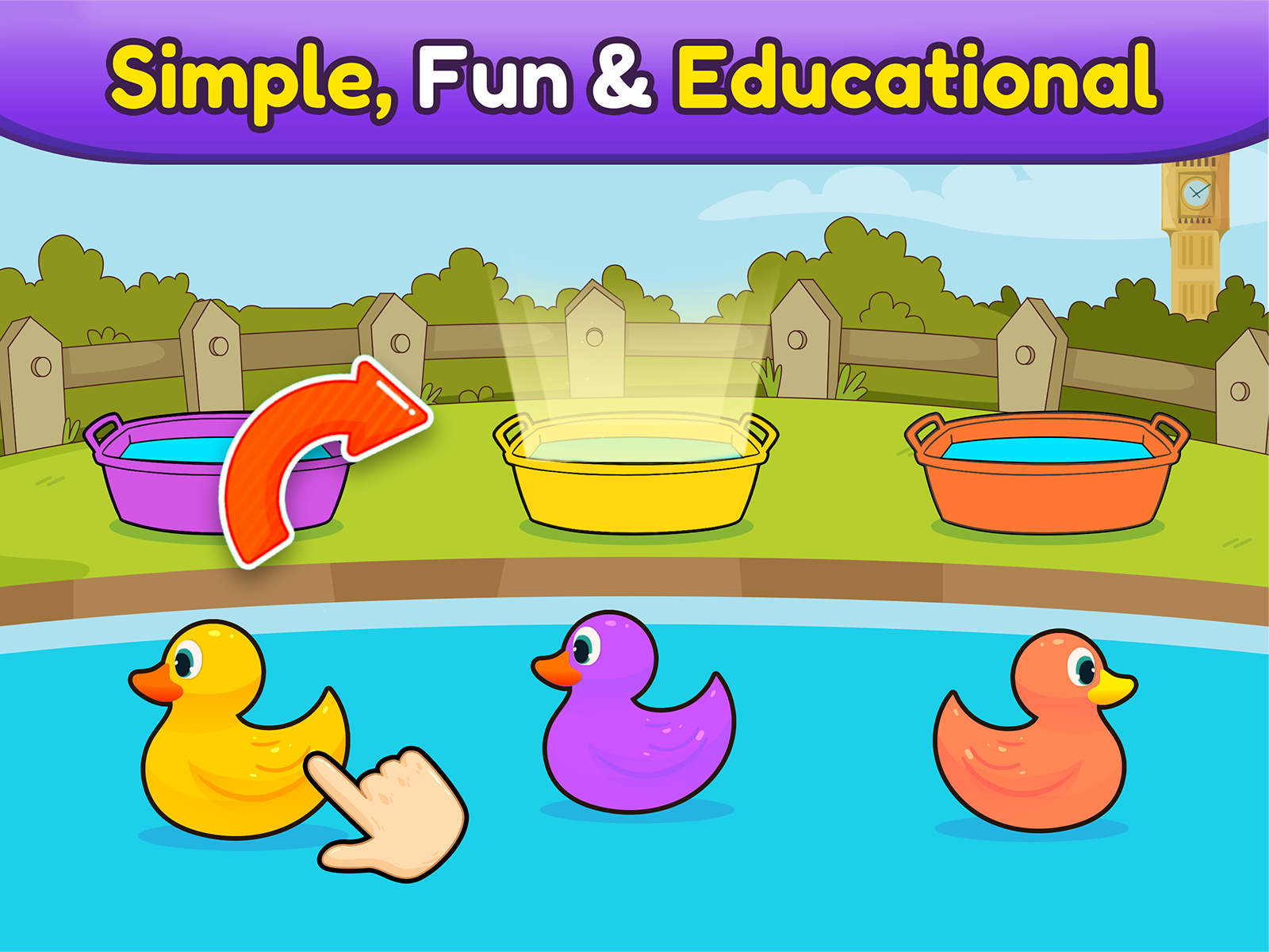 اسکرین شات 2 بازی Learning Games for Toddlers