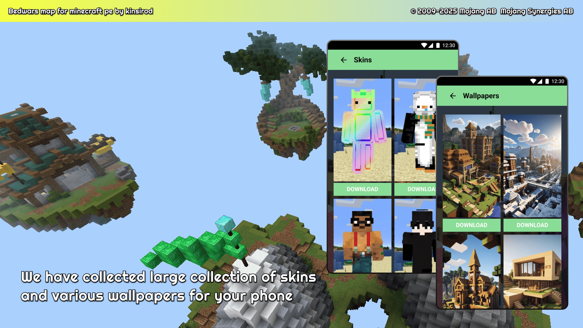 اسکرین شات 3 برنامه bedwars mod for minecraft