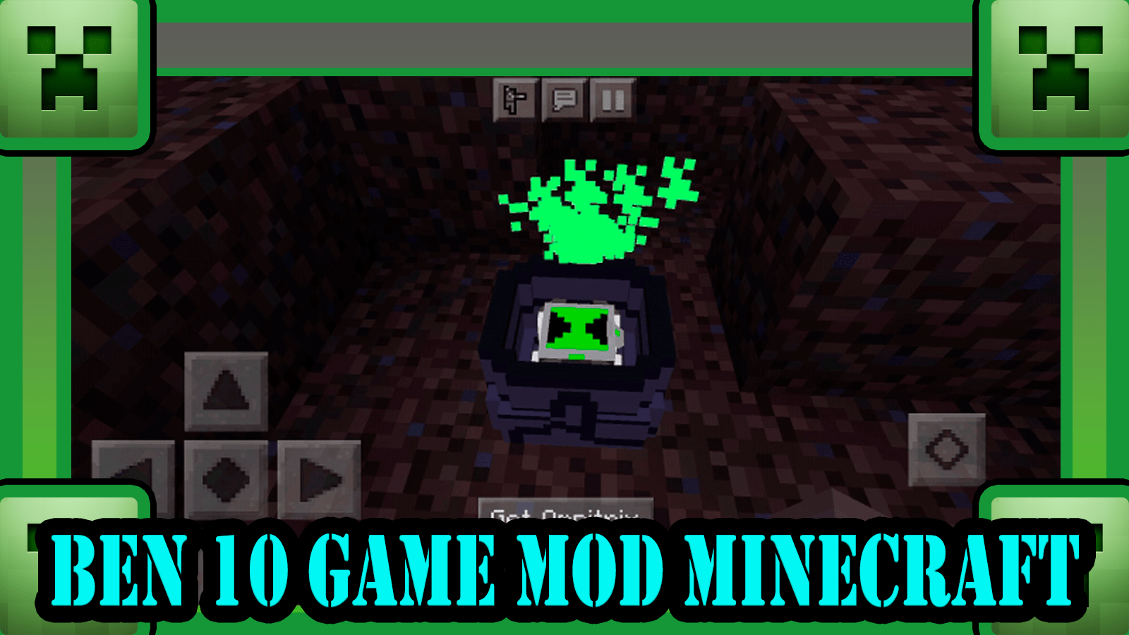 اسکرین شات 3 برنامه Ben 10 Minecraft Game Mod MCPE