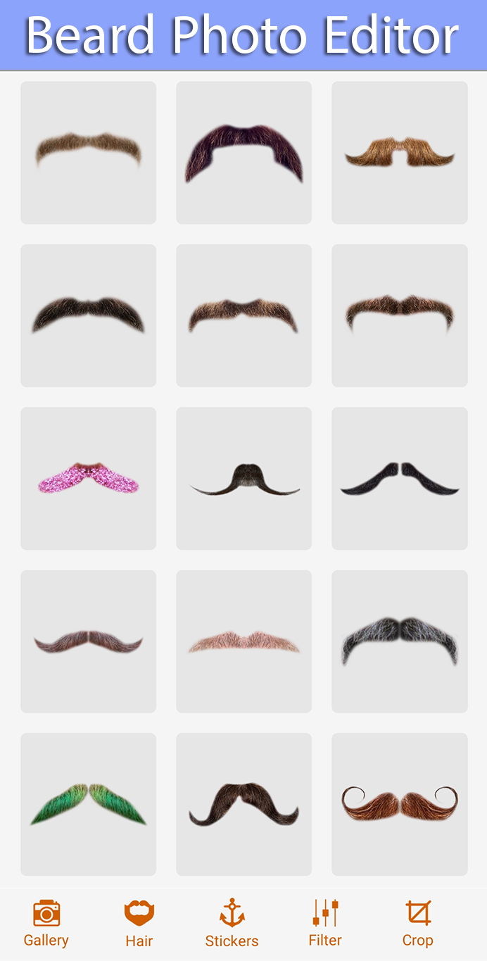اسکرین شات 5 برنامه Beard Photo Editor