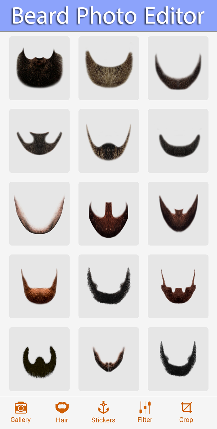 اسکرین شات 3 برنامه Beard Photo Editor