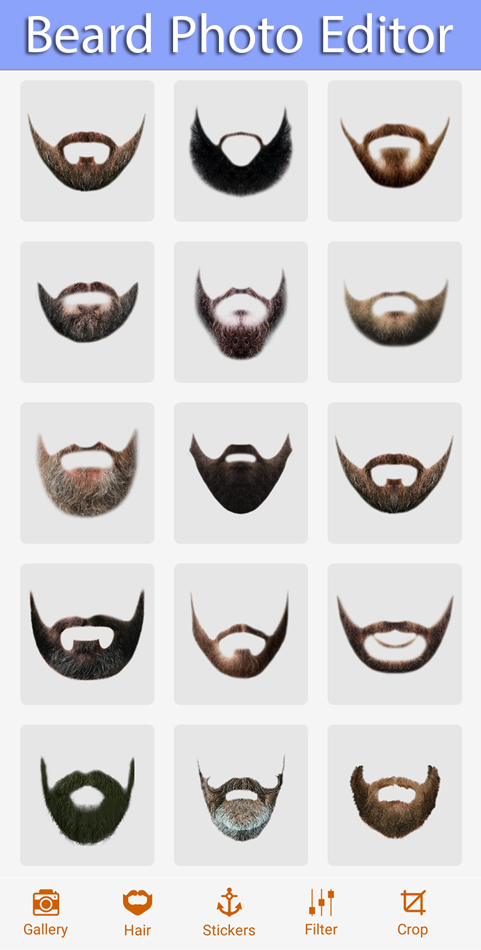 اسکرین شات 4 برنامه Beard Photo Editor