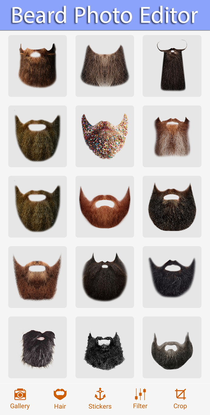 اسکرین شات 1 برنامه Beard Photo Editor