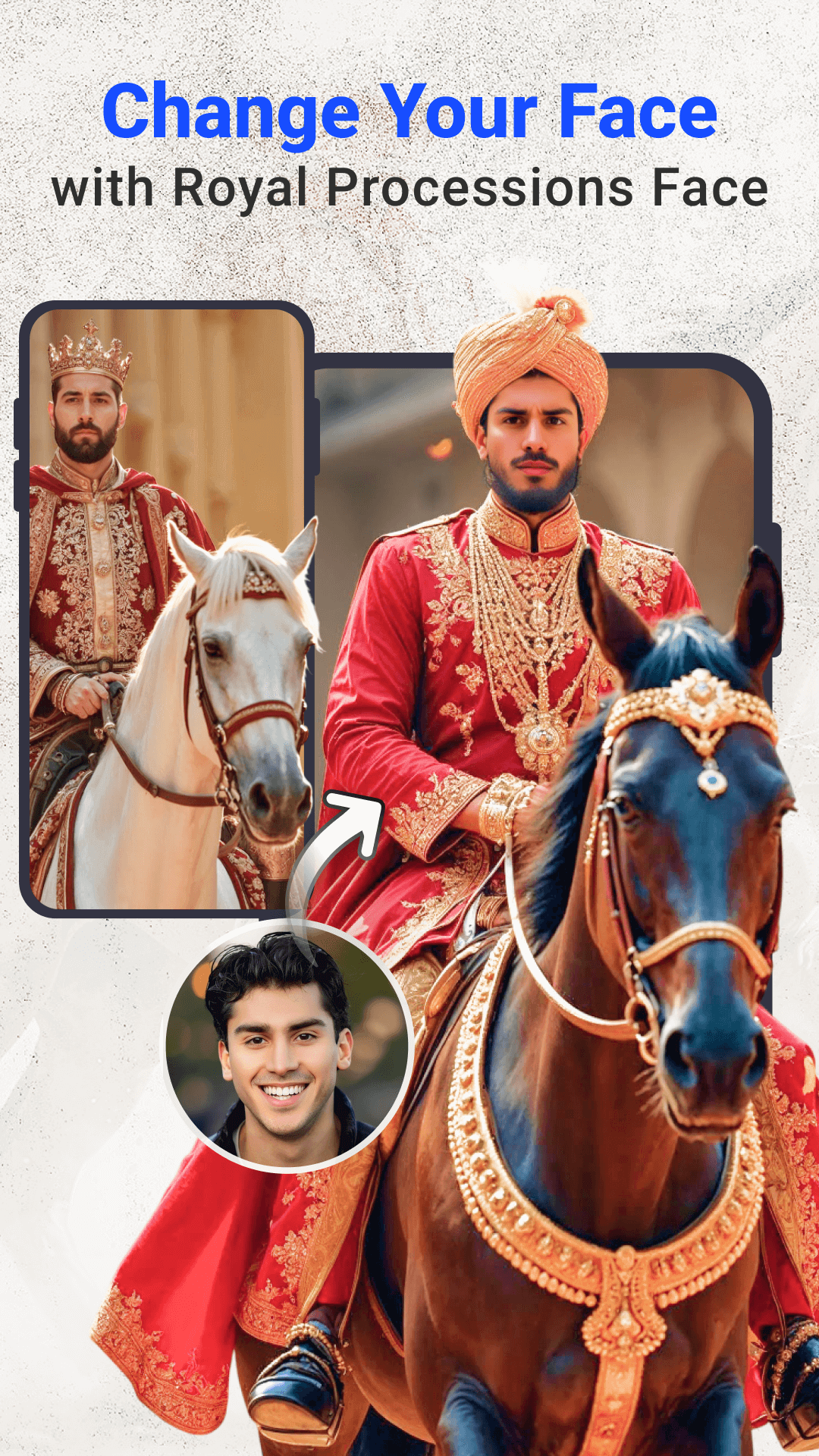 اسکرین شات 5 برنامه Horse With Man Photo Suit