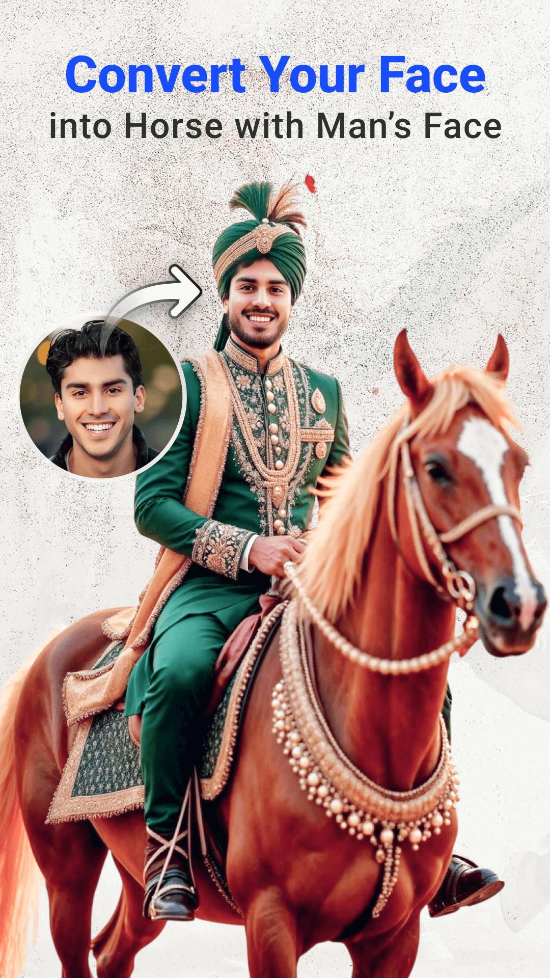 اسکرین شات 4 برنامه Horse With Man Photo Suit
