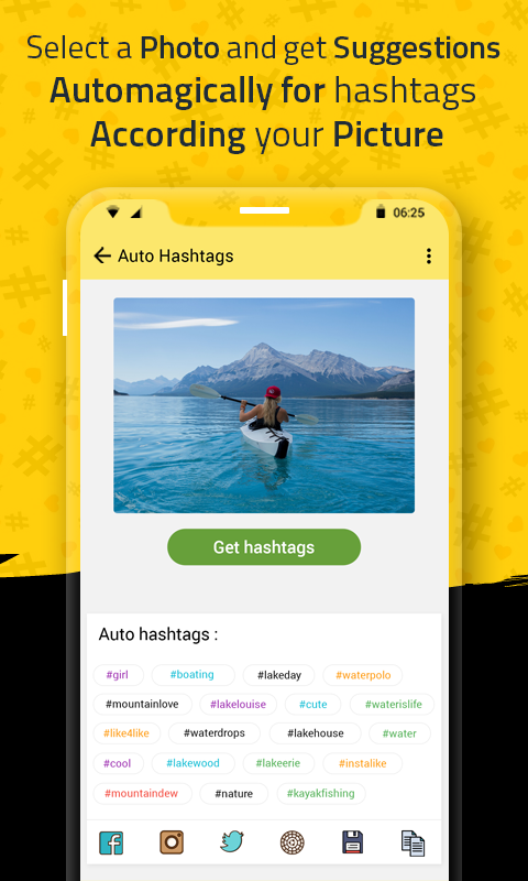 اسکرین شات 8 برنامه Hashtag for Followers