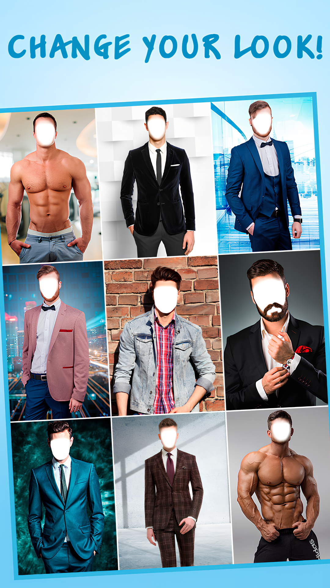 اسکرین شات 3 برنامه Handsome: Man Makeup Photo