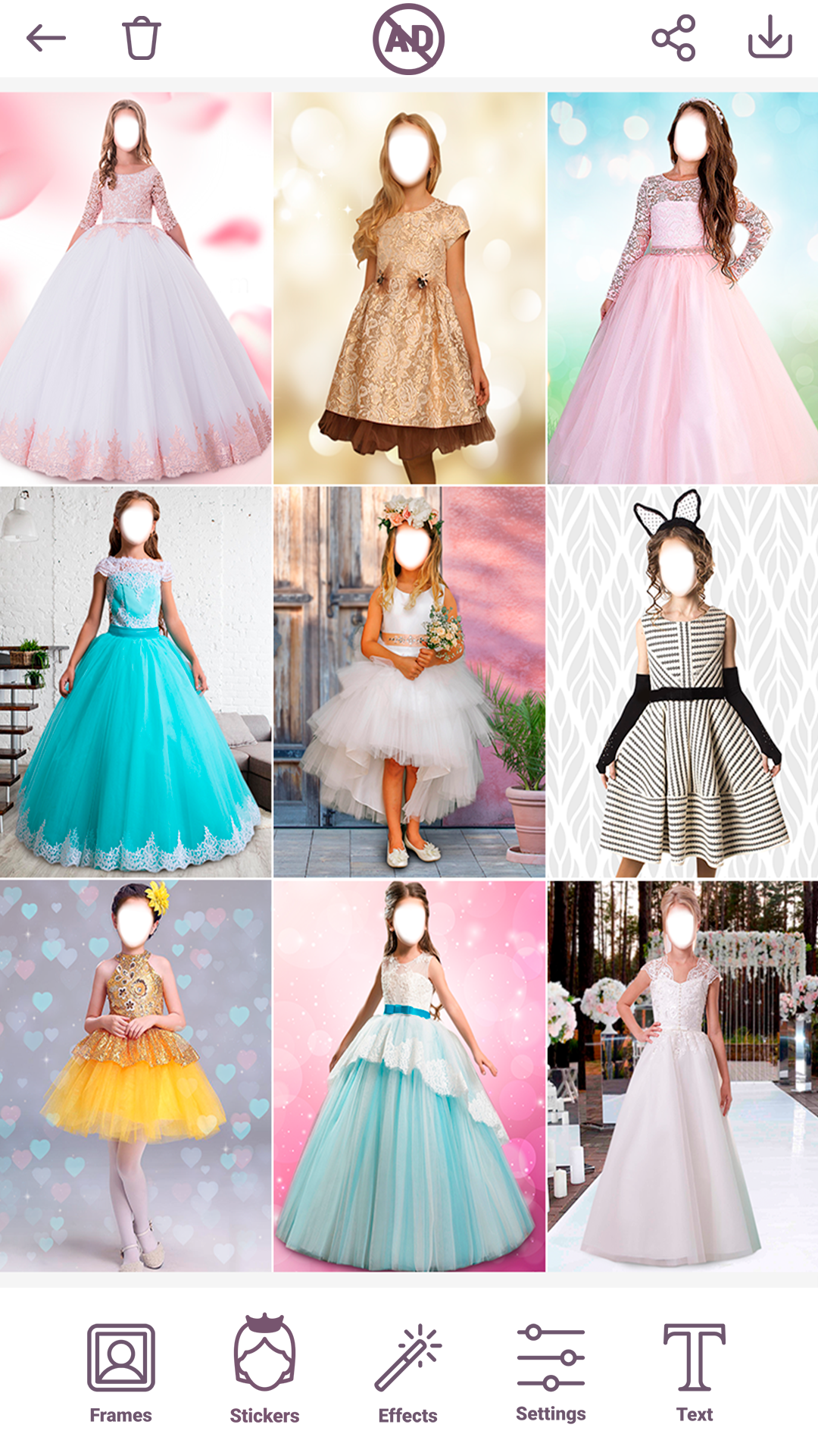 اسکرین شات 7 برنامه Princess Photo