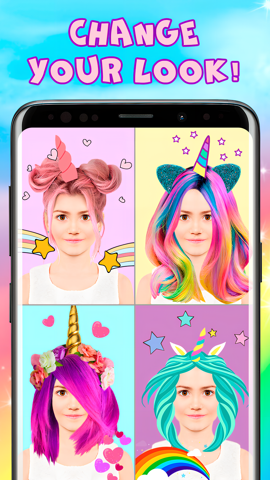 اسکرین شات 1 برنامه Unicorn Photo