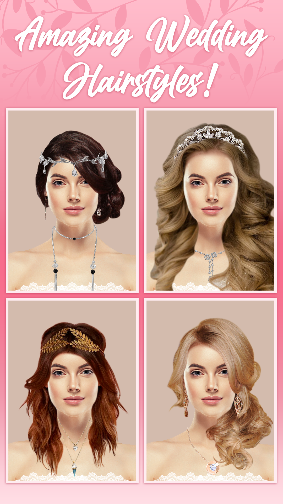 اسکرین شات 5 برنامه Wedding Hairstyles on photo