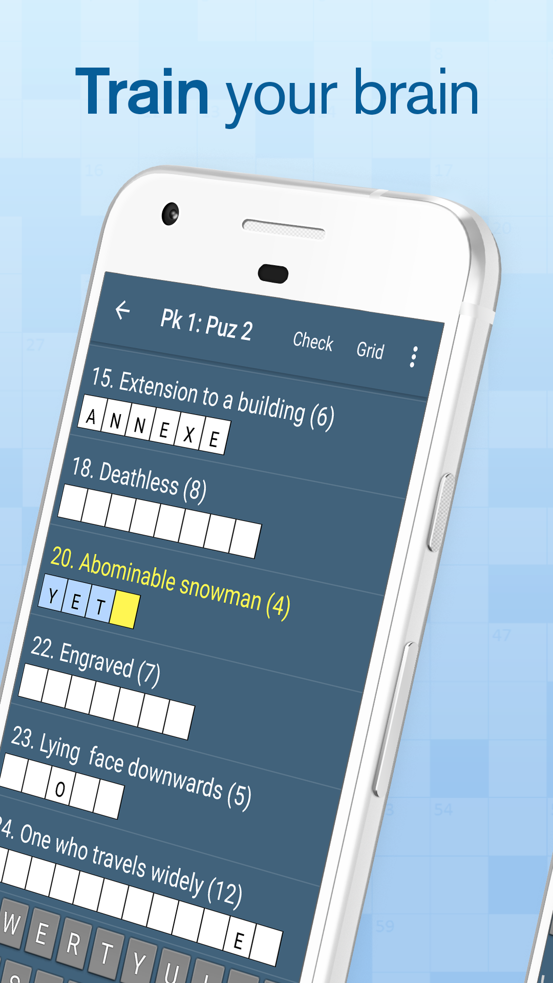 اسکرین شات 2 بازی BestForPuzzles Quick Crossword