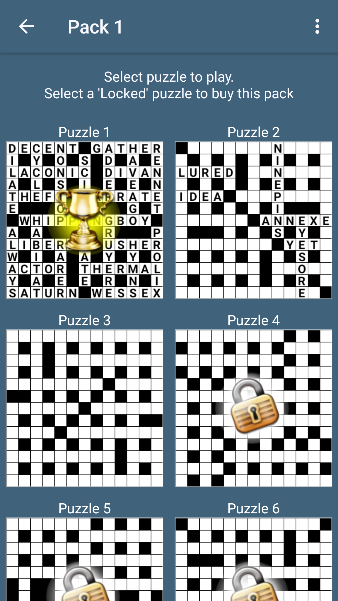 اسکرین شات 8 بازی BestForPuzzles Quick Crossword