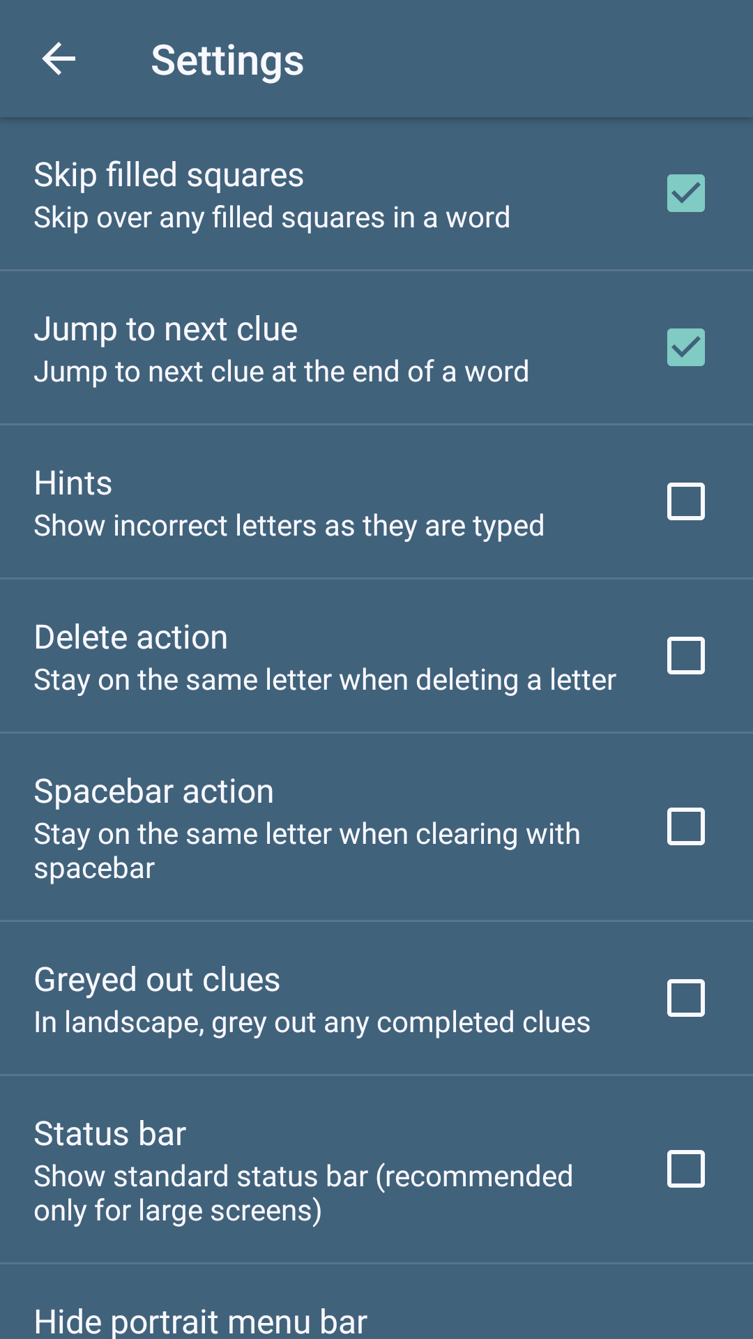 اسکرین شات 6 بازی BestForPuzzles Quick Crossword