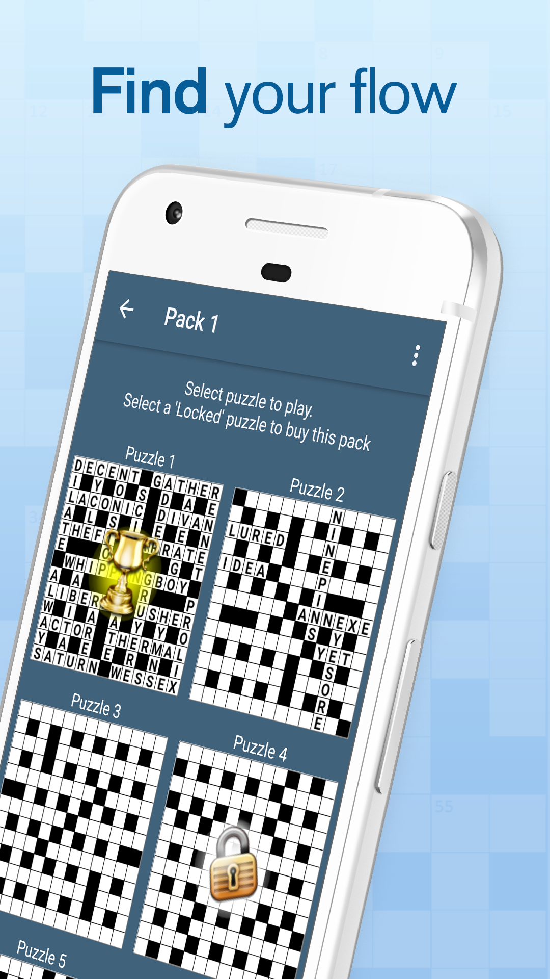 اسکرین شات 3 بازی BestForPuzzles Quick Crossword
