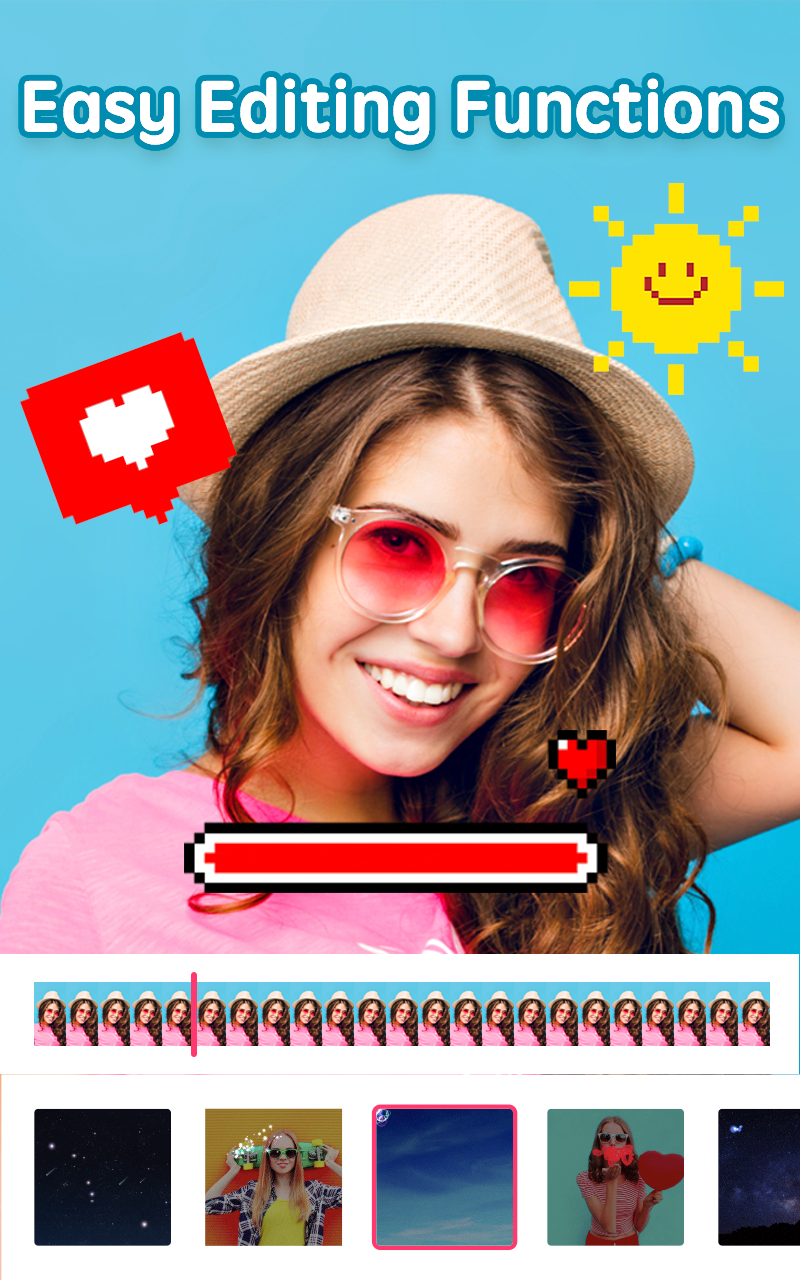 اسکرین شات 5 برنامه Sweet Camera: Sweet selfie cam