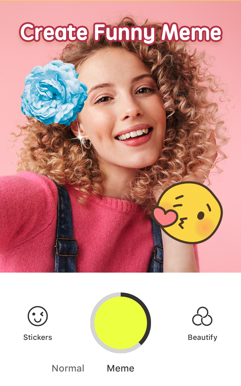 اسکرین شات 4 برنامه Sweet Camera: Sweet selfie cam