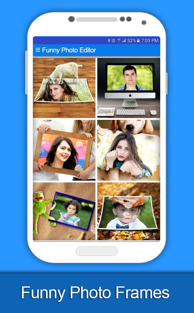 اسکرین شات 3 برنامه Funny Photo Editor