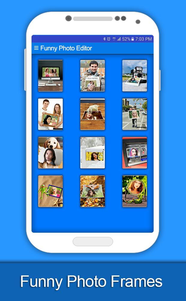 اسکرین شات 8 برنامه Funny Photo Editor