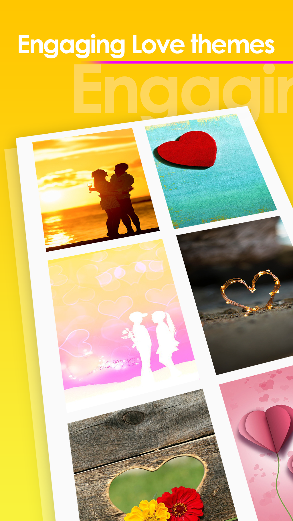 اسکرین شات 3 برنامه Love Photo Frames