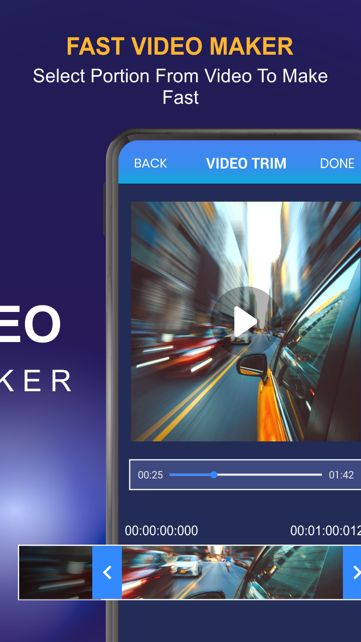اسکرین شات 3 برنامه Fast Video Maker