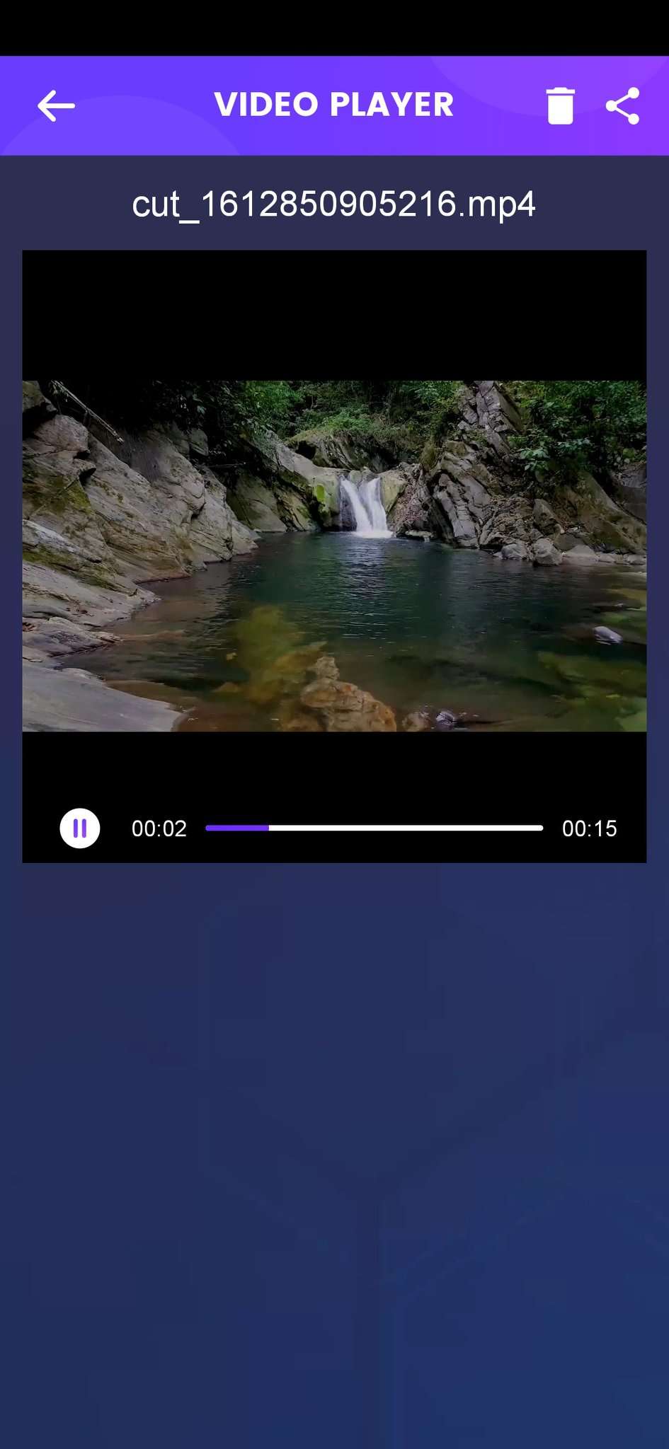 اسکرین شات 4 برنامه Video to MP3