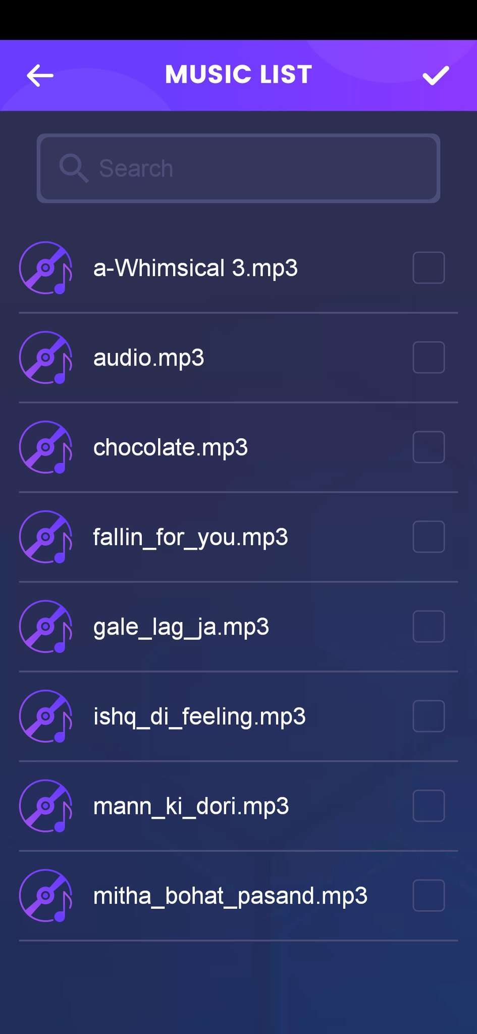 اسکرین شات 5 برنامه Video to MP3