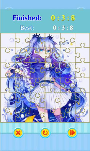 اسکرین شات 5 بازی Anime Puzzles