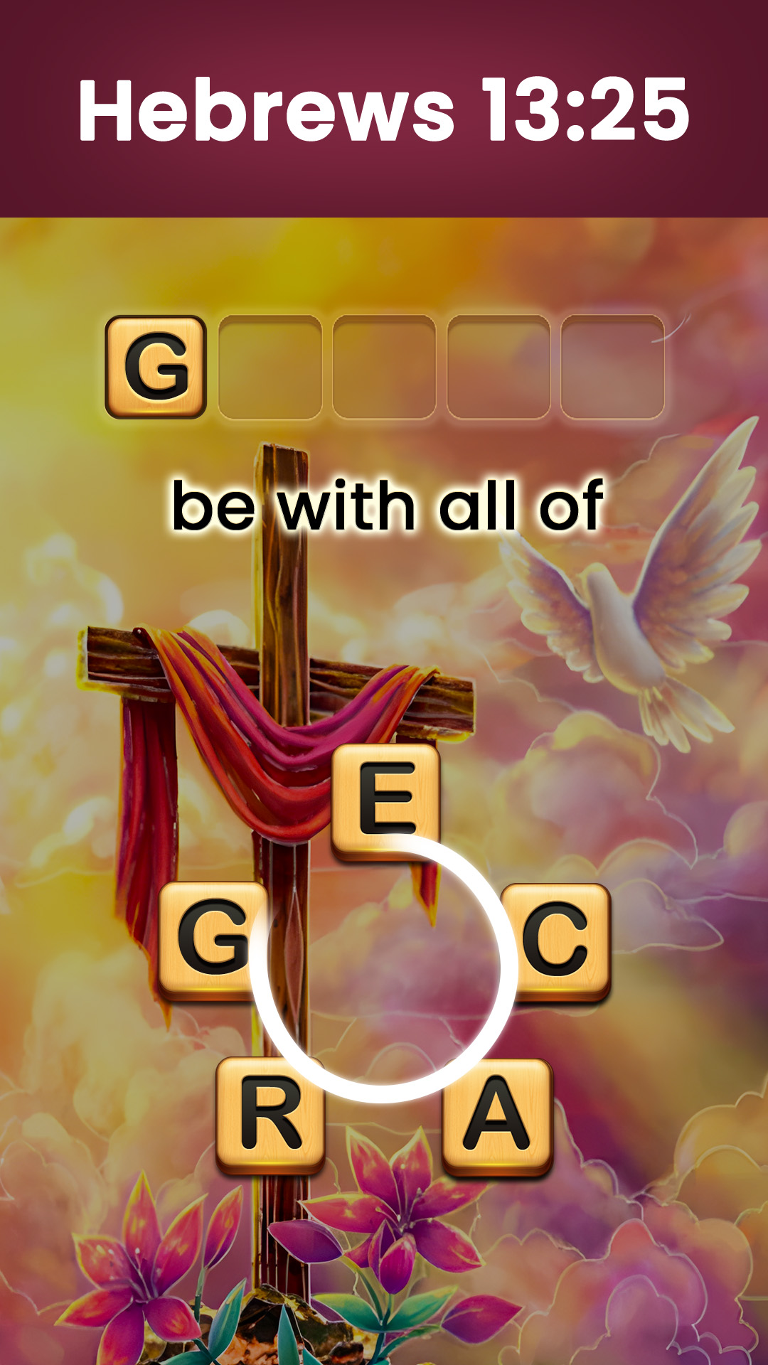 اسکرین شات 4 بازی Bible Word Puzzle - Word Games
