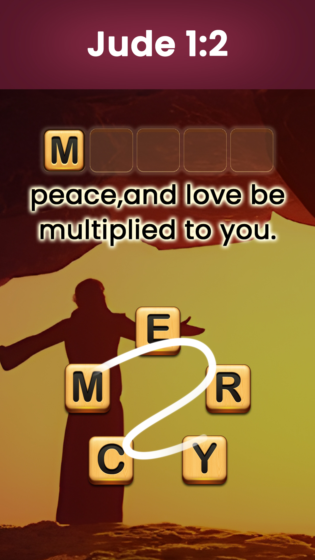 اسکرین شات 5 بازی Bible Word Puzzle - Word Games